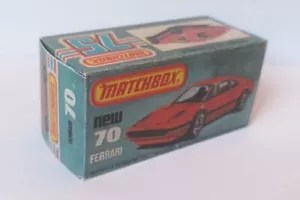 Matchbox Superfast #70d 1:55 Ferrari 308 GTB Repro "K" Box Lesney Series-75 - Bild 1 von 4