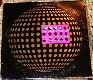 MADONNA CONFESSIONS REMIXED MADE IN USA LIMITED US LP 3 x 12" VINYL 2006 SORRY - Foto 1 di 2