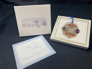 2006 The White House Historical Association Weihnachtsschmuck Tiffany Glas - Bild 1 von 7