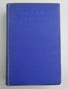 Buch: Platon Der Mensch und sein Werk, A.E. Taylor Fourth Edition Revised Methuen HB - Bild 1 von 13