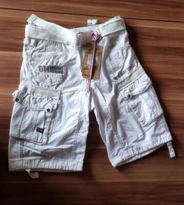 Geographical Norway Cargoshorts Herren kurze Hose Brpanoramique mit Gürtel Gr.M - Bild 1 von 3