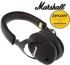 Marshall Monitor Headphones, Wired Over-Ear Headphones with Built-In Microphone