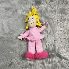Vintage 2000 Nanco Cindy Lou Who Grinch Dr Seuss Stuffed Plush Doll