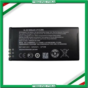 BATTERIA PER NOKIA LUMIA 630 635 638 BL-5H 1830MAH RICAMBIO NUOVA - Foto 1 di 3