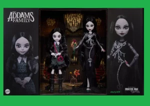 New Monster High Skullector Addams Family Doll Two-Pack In Hand Ships ASAP - Picture 1 of 1
