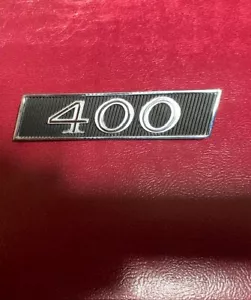67 BUICK SKYLARK GS 400 TAIL MOLDING EMBLEM RIVELS ON BACK USAMADE OF MEDAL 1967 - Picture 1 of 2