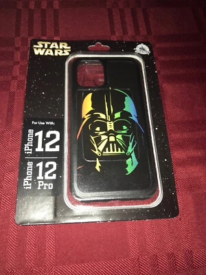 Disney Parks Star Wars Darth Vader Pride Rainbow 3D iPhone 12/12 Pro Cover 2021 - Image 1 of 3