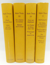 Gesammelte Werke ( 2-5 Bd.), Mark Twain, Carl Hanser Verlag, 1965