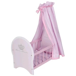 Knorrtoys Puppenbett pink aus Holz**Puppen Babybett**NEU & OVP - Bild 1 von 1