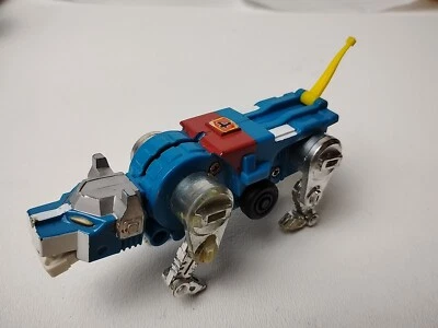 Vintage VOLTRON Blue #4 Lion Pullback Works Original LJN WEP Macao - Image 1 of 4