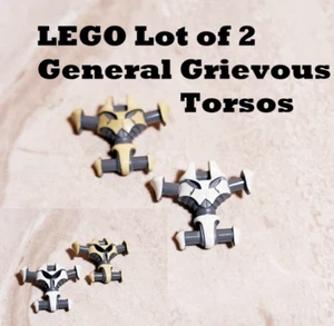 New LEGO Star Wars General Grievious Mechanical Lot of 2 Grievous Torso - Picture 1 of 1