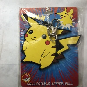 Vintage 2000 Nintendo Pokemon Pikachu Sammlerstück Zipper Pull ungeöffnet - Bild 1 von 9