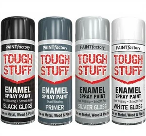 All Purpose (400ml) Enamel Aerosol Spray Paint Gloss Matt Metal Wood Plastic - Picture 1 of 7