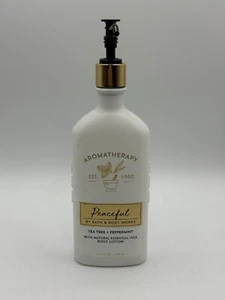 Bath & Body Works aromaterapia pacifica tea tree lozione corpo menta piperita 6,5 oz - Foto 1 di 8