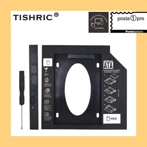BOX ADAPTER FÜR HD DISK SSD FÜR NOTEBOOK SATA 3 DVD CD ROM 0,9cm - Bild 1 von 6