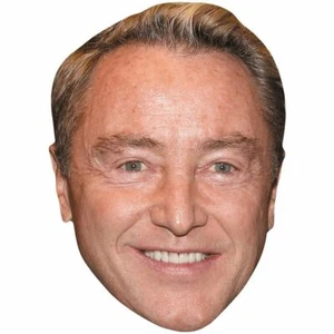 Michael Flatley (Smile) Celebrity Mask, Flat Card Face - Picture 1 of 3