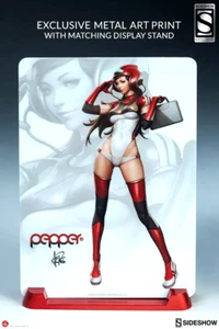 SIDESHOW EXCLUSIVE PEPPER ARTGERM PREMIUM FORMAT STATUE SHIPPER SEALED #004 NEW - Picture 1 of 4