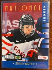 JENNIFER WAKEFIELD  RW-1.. NATIONAL HERO...2015 TEAM CANADA WOMEN'S  1-216 PACKS