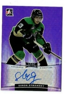 2015-16 LEAF METAL SIGNATURE SIMON STARNSKY #BA-SS1 06/15 - Picture 1 of 1
