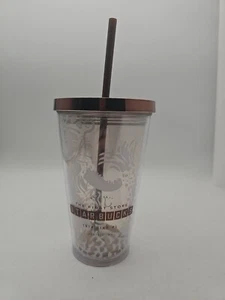 Starbucks Pike Place The First Store Seattle Siren Tumbler 16oz W/Copper Lid - Picture 1 of 7