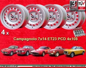 4 Cerchi+Dadi Alfa Romeo 6.5x15 ET29 Giulia GT GTA Wheels+Nuts Felgen - Foto 1 di 24