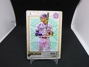 Christian Yelich 2021 Gypsy Queen Tarot of the Diamond # TOD-9 - Picture 1 of 1