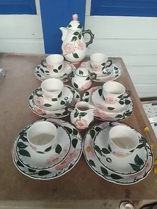 Villeroy Boch Wildrose Kaffeeservice für 6 Personen Sehr Gut Erhalten - Bild 1 von 5