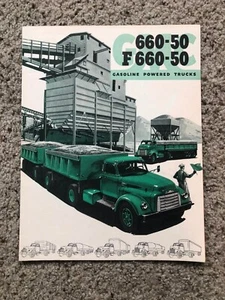 1954 GMC Heavy-duty trucks series F 660 50 sales literature. - Picture 1 of 3