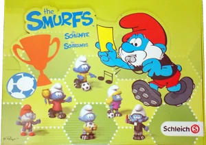 2018 Schleich Smurf Series - Football (US & Canada: Soccer) Smurfs - Choose one! - Picture 1 of 8