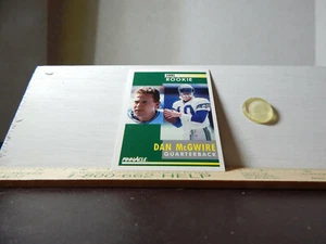 1991 Pinnacle Football Dan McGwire Rookie - Picture 1 of 2