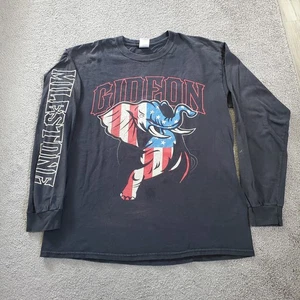 Gideon shirt Mens Large Black Metal Band Metalcore Milestone - Picture 1 of 15