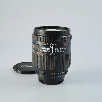VERY GOOD Nikon AF NIKKOR 28-105mm F/3.5-4.5 D Zoom Lens - Image 1 of 4
