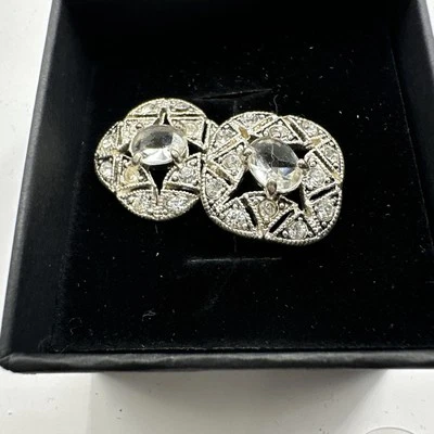 Pendientes Monet y tono plata Foto 1 de 4