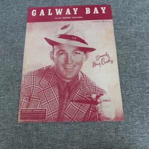Galway Bay de Arthur Colahan - 1947 partituras - Bing Crosby - Imagen 1 de 6