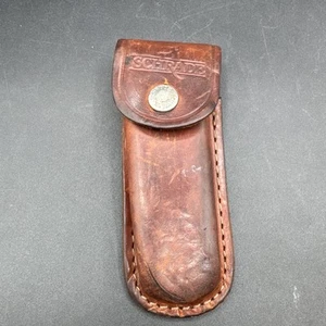 Vintage Schrade Messerscheide Gürtelschlaufe Lesen - Bild 1 von 13