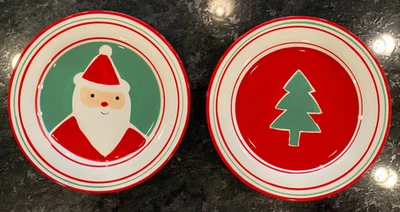 St. Nicholas Square/Candy Greetings/Salad Plates/Set of 2/See Description - Image 1 of 2