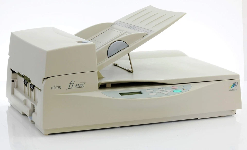 Fujitsu fi 4340C Document scanner Legal 600 dpi x 600 40 ppm 34 ppm 100 sheets - Image 1 of 4