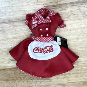 1998 Coca-Cola Carhop Barbie 22831 Collector 1950s Doll Dress Outfit Replacement - Picture 1 of 3