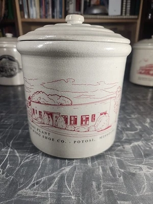 De colección Red Wing Gres 6" Crock Red Wing Shoe Co. Potosí Planta No. 200/1300 Foto 1 de 4