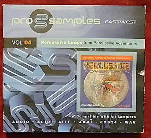 Percussive Loops From Percussive Adventures Volume 4 2-Disc CD - Afbeelding 1 van 4