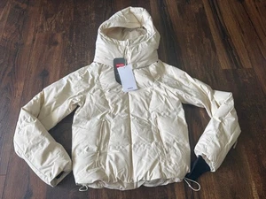 NEW Halfdays Georgie Puffer, In Oatmilk, Size XS - Picture 1 of 5