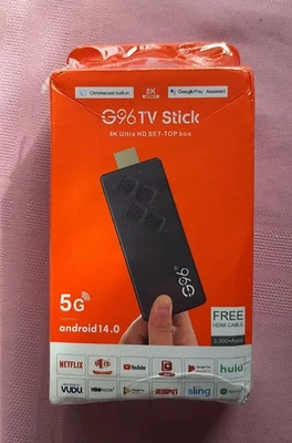 Smart TV Stick 8k Ultra HD Android 14.0 5G WiFi - Image 1 of 4