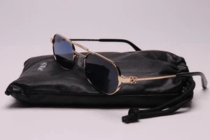 Off-White Vaiden OERI123 Eyeglasses Gold Blue 7645 Authentic 55mm - Picture 1 of 6