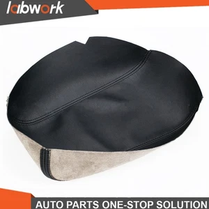 Labwork Black Center Console Armrest Cover Skin Leather For Ford Explorer 11-18 - Picture 1 of 12