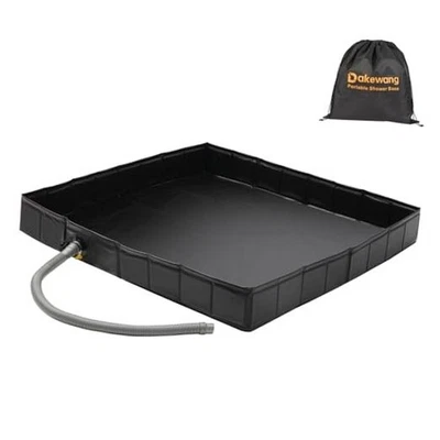 Base de ducha exterior 40" x 40" x 5" - Piso de ducha portátil - Ducha exterior  Foto 1 de 4