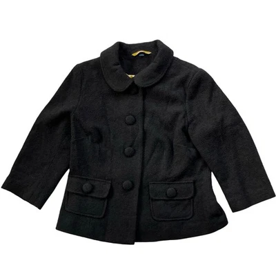 Chaqueta Blazer Boden Negra Lana Talla 16 Retro Clásica  Foto 1 de 4