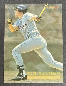 1994 Fleer Tim Salmon Baseball A.L. Rookie Of The Year Insert Baseball Card #1 - Picture 1 of 2