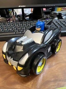 Fisher Price Trio DC Super Friends Batcave Car and Figure. - Picture 1 of 6