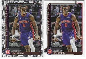 2025-26 Topps #41 Jalen Duren Season Tip Off Foil & base Detroit Pistons - Picture 1 of 1