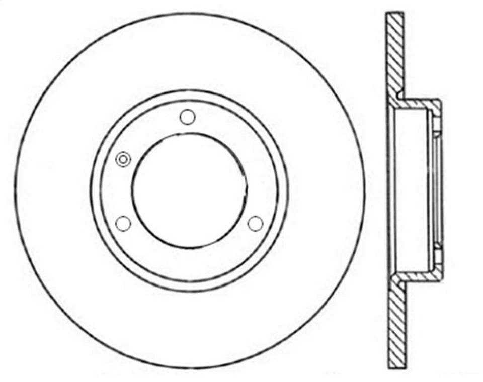 Rotor de freno de disco StopTech - Se adapta a Smartrt Crossblade 2002 - 2004, 2005 - 2015 Sma Foto 1 de 4